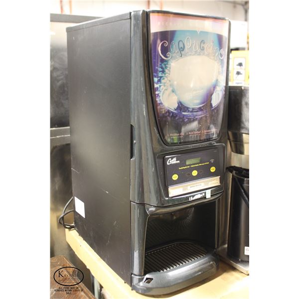 CURTIS 3-HEAD COMMERCIAL CAPPUCCINO MACHINE- 1350W