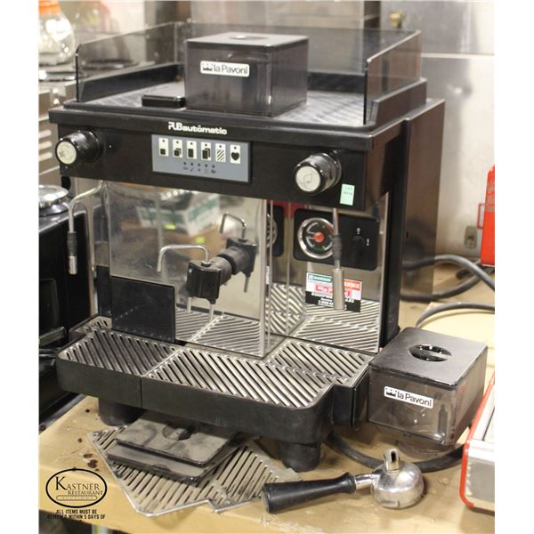 LA PAVONI PUB AUTOMATIC ESPRESSO MACHINE W/