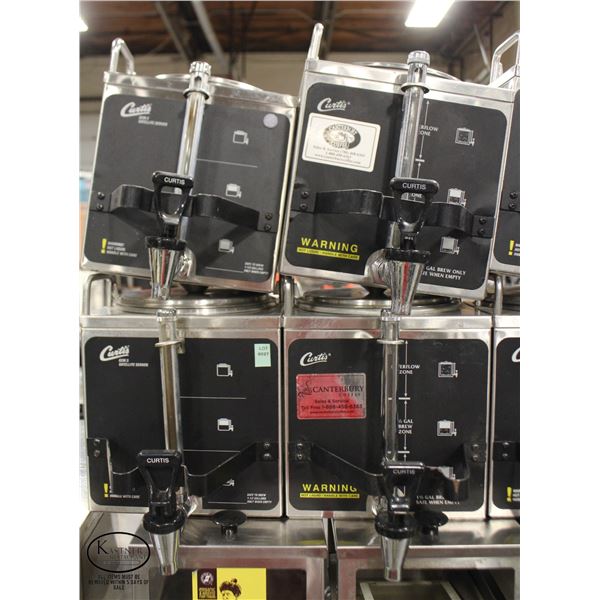 LOT OF 4 CURTIS GEM 3 SATELLITE SERVERS