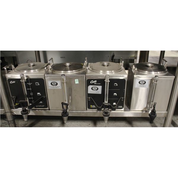 LOT OF 4 CURTIS GEM SATELLITE SERVERS