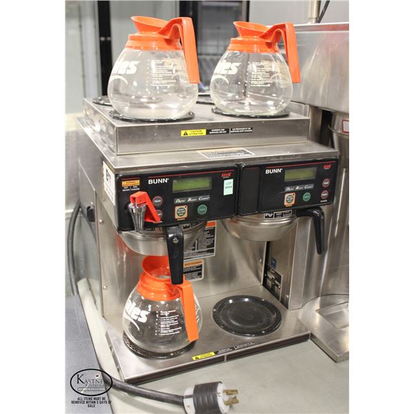 BUNN AXIOM SERIES COMMERCIAL DUAL COFFEE BREWER W/
