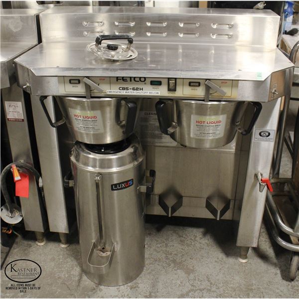 FETCO CBS-62H HIGH VOLUME THERMAL COFFEE MAKER