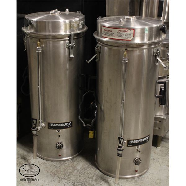 LOT OF 2 CURTIS MCV-10 10GAL SUPERSATELLITE COFFEE