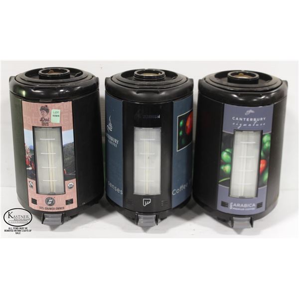 LOT OF 3 ZOJIRUSHI THERMAL GRAVITY DESPENSERS