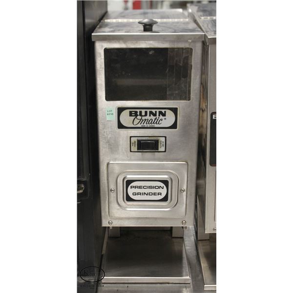 BUNN COMMERCIAL COFFEE GRINDER