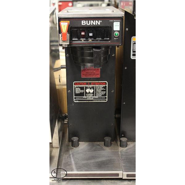 BUNN CW SERIES COMMERCIAL AIR POT COFFEE BREWER W/