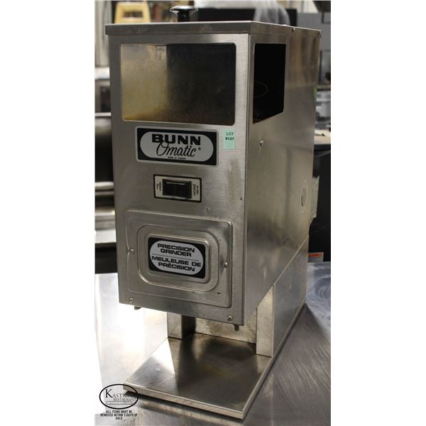 BUNN G9 SERIES COMMERCIAL COFFEE GRINDER