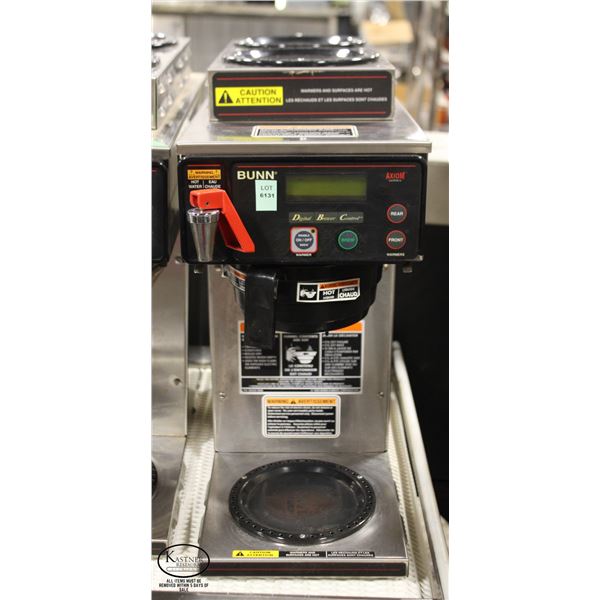 BUNN AXIOM SERIES COMMERCIAL COFFEE BREWER W/ HOT