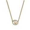 Image 1 : Dior Logo Pendant Necklace