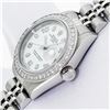 Image 6 : Rolex Ladies Quickset White Arabic Diamond Datjust Wristwatch 26MM