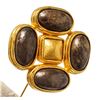 Image 3 : Chanel Gold Metal Brooch