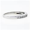 Image 5 : Classic 14K White Gold .40 ctw Channel Set Round Brilliant Diamond 3.4mm Band Ri