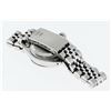 Image 9 : Rolex Ladies Stainless Steel Quickset Black Index Diamond And Sapphire Bezel Dat