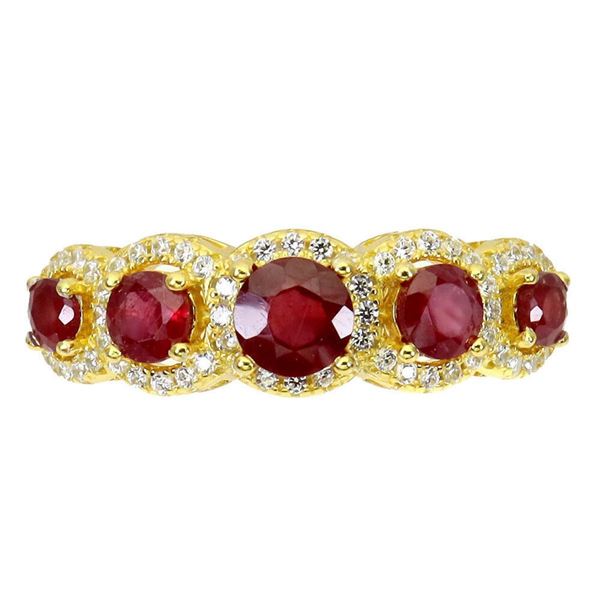 Natural Pigeon Blood Red Ruby Ring