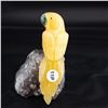 Image 1 : Natural Stone Handcarved Quartz Bird