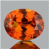 Image 1 : Natural Mandarin Orange Spessartite Garnet 3.20 Cts - Untreated