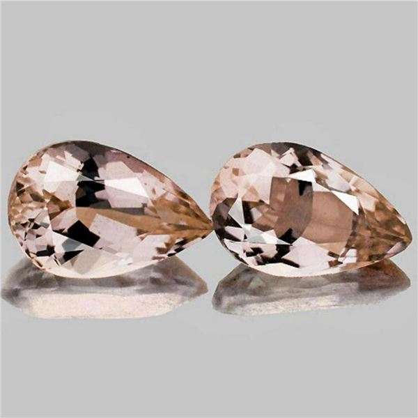 Natural Golden Pink Morganite [Flawless-VVS]