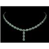 Image 1 : Natural Unheated Colombian Emerald Necklace