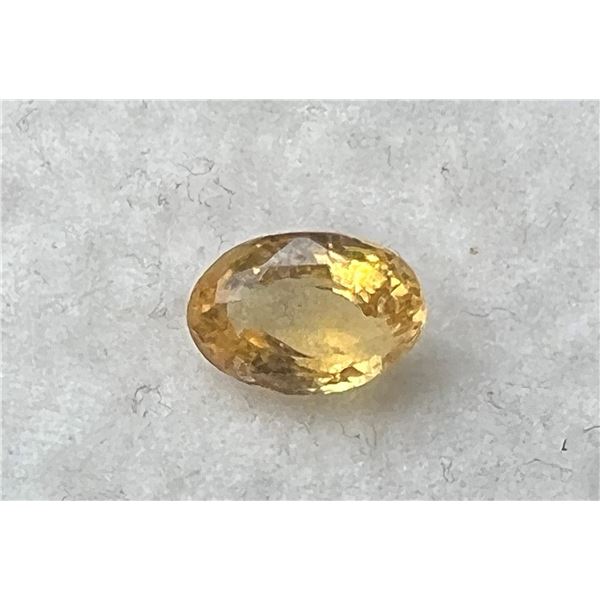 Natural Yellow Ceylon Sapphire.....2.28 Cts