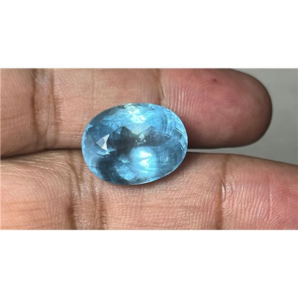 Natural Santa Maria Aquamarine 19.98 Cts - Certified