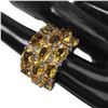 Image 1 : Natural Unheated Oval Brazil  Citrine Ring