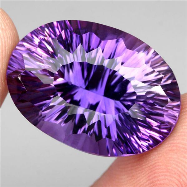 Natural Unheated Purple Amethyst 31.96 Cts