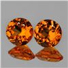 Image 1 : Natural Mandarin Orange Spessartite Garnet Pair