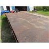 Image 10 : Pintle Hitch 22' Flat Steel Deck Trailer with 3'