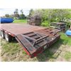 Image 5 : Pintle Hitch 22' Flat Steel Deck Trailer with 3'