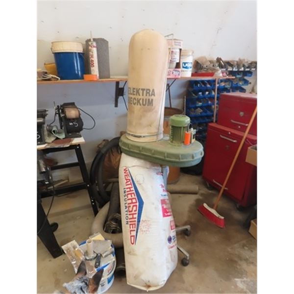 Elekta-Beckum Model SPA 1000 C 4'' Dust Collector