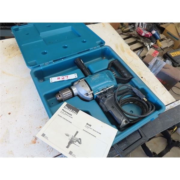 Makita 1/2'' Heavy Duty Drill with Hard Case 