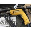 Image 3 : DeWalt Power 3/8'' Drill with Hard Case
