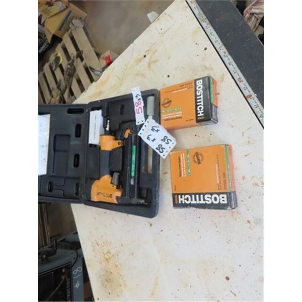 Air Powered Bostitch Stapler,2 Boxes