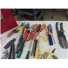 Image 2 : Metal Tool Box with Assortment of Tools ; Plyers