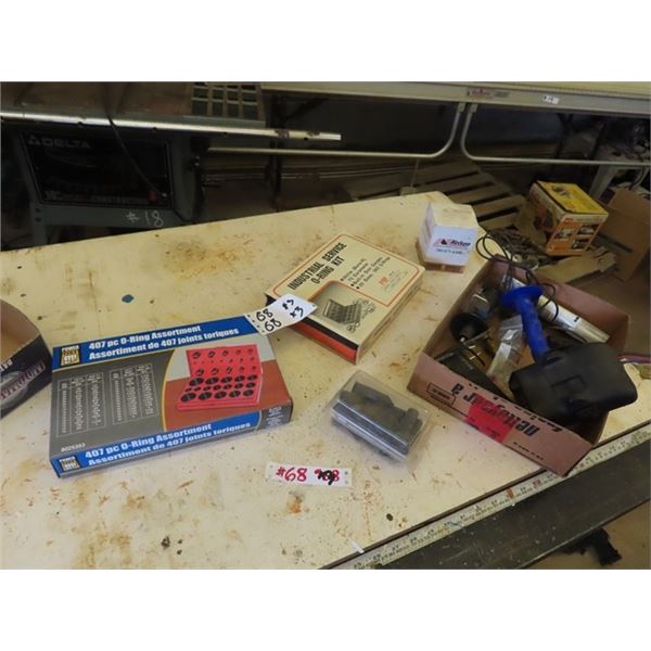 2 New O Ring Kits, Safety Goggles, Trailer 