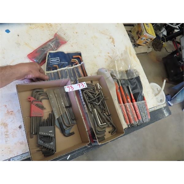 Allen Wrenches, Punches, Chisels 