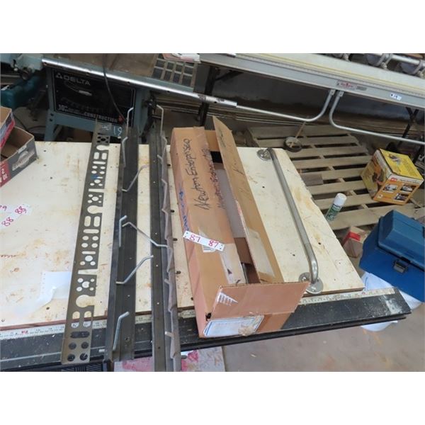 New Drawer Sliders 28'', Safety Handles, Peg