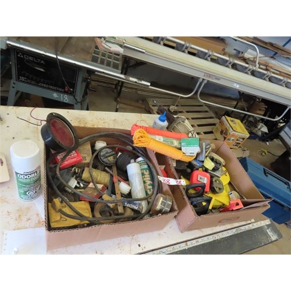 Tape Measures, Chalk Line, Rope, Nylon