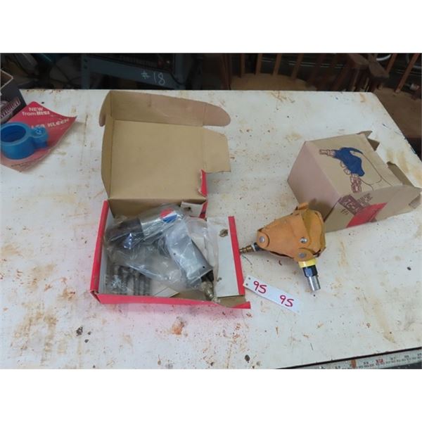 Palm Air Speed Nailer, Air Chisel Hammer 
