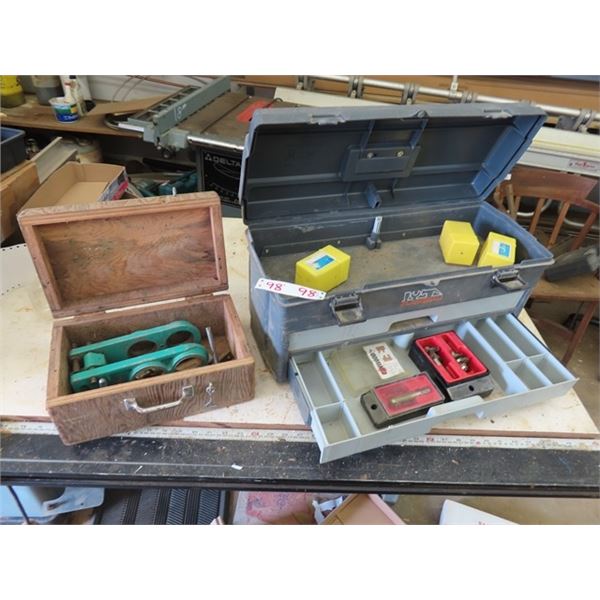 Tool Box with Rays Kitchen Cabinet Panel Door Bits 