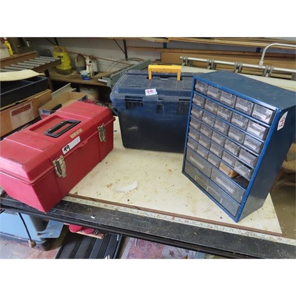 2 Tool Boxes and Organizers with a Bit of Nails 