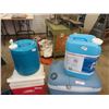 Image 4 : 2 Coolers (1 is 12 V but Doesn’t Work) , 2 Water Jugs 