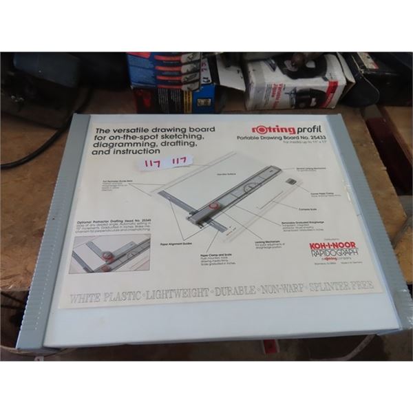 Rotring Drawing Board New in Box