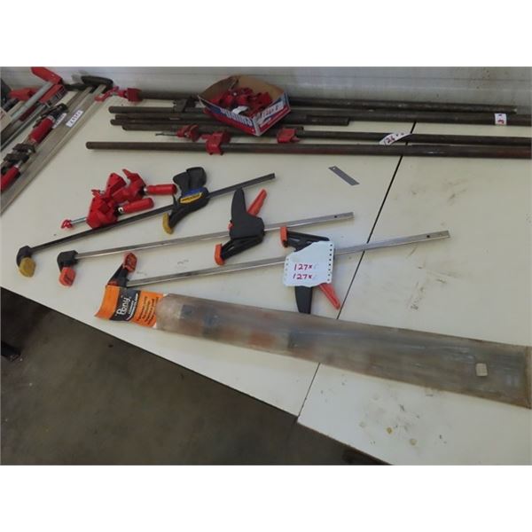 4 Quick Clamps up to 24'' , 2 Corner Clamps 