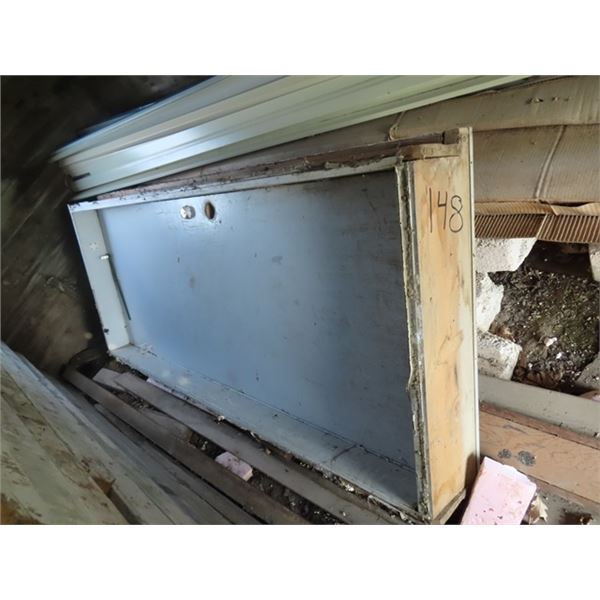 Steel Insulated Exterior Door with Wood Frame