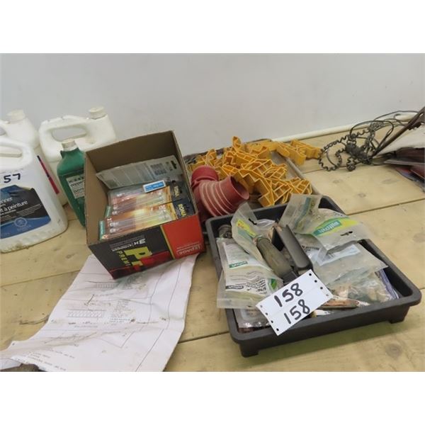 Saw Horse Brackets, Halogen Light Bulbs