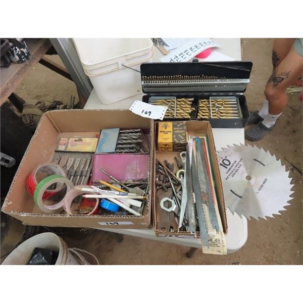 Drill Bits, Receprocating Saw Blades, Lumber