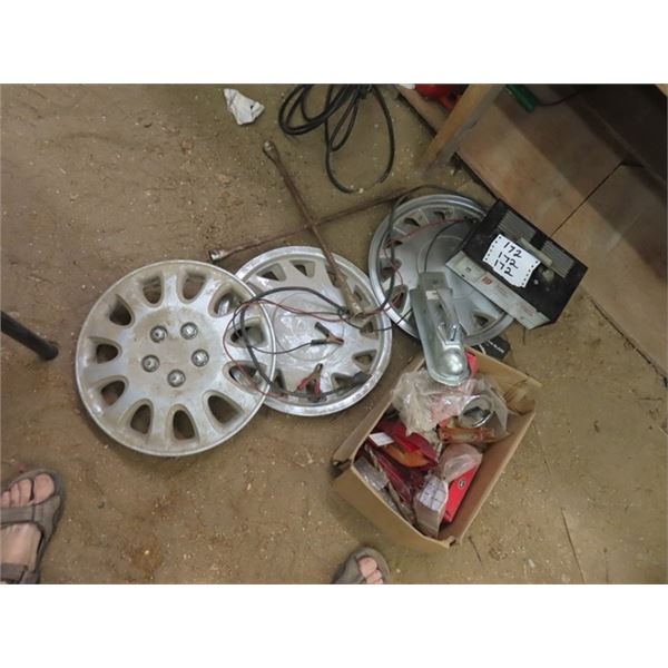 Automotive Package: Hubcaps, Rad Caps
