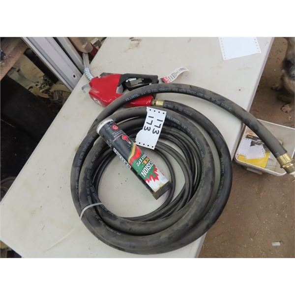 New Fil Rite 3/4'' Fuel Nozzle and Hose 