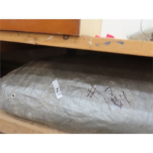 2 Tarps 30' x 48' , 12' x 3'